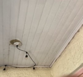 Bad wiring and paint.